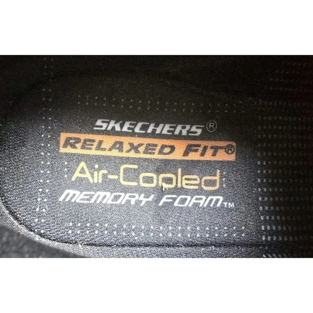 Skechers Men's Relaxed Fit Expected Gomel Slip-On Sneakers Black Sz 11 NEW